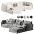 Naples Modular Upholstered Chaise L-Sectional - Thumbnail 5