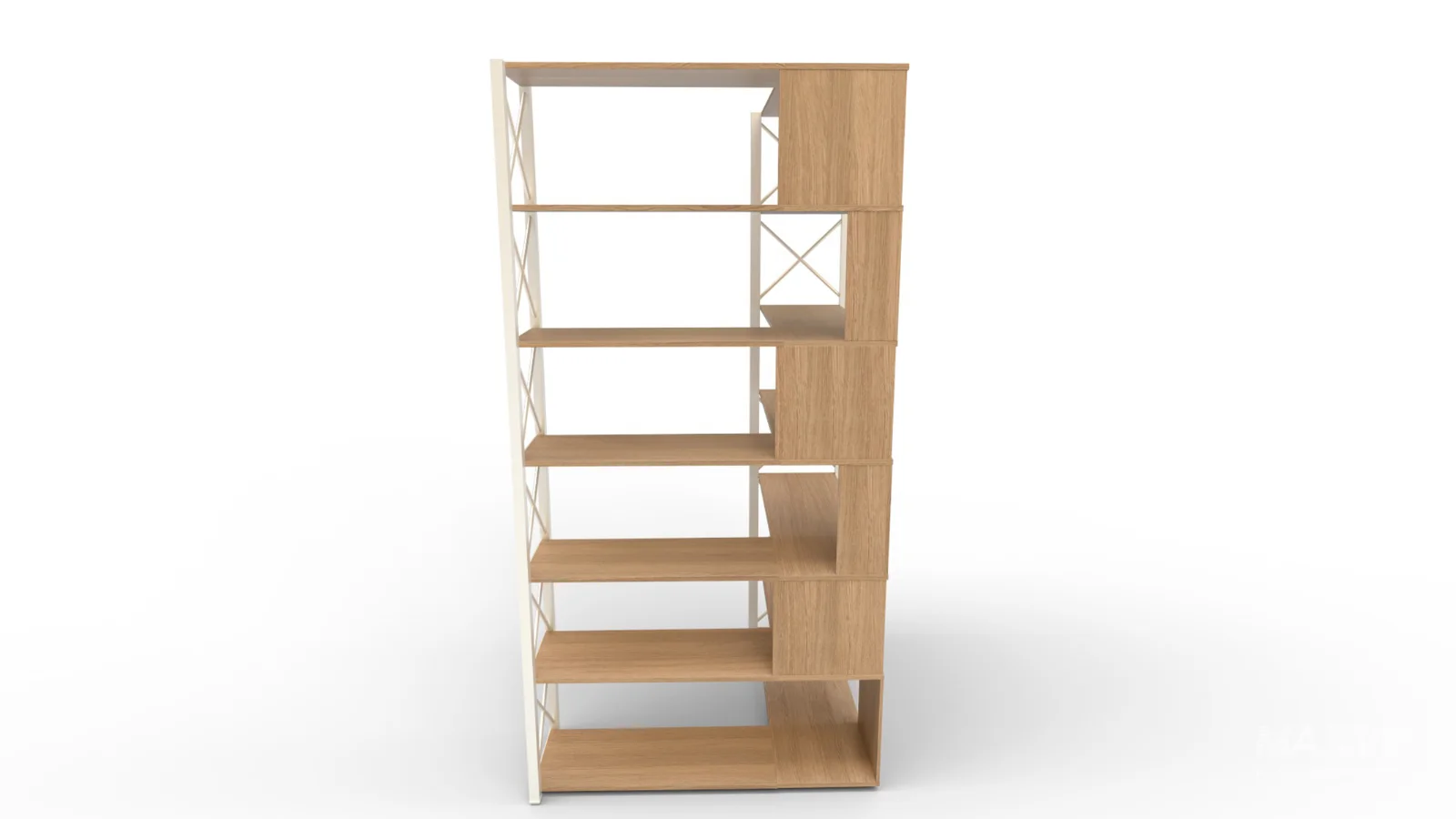 StoriesL Shaped Corner Storage Cabinet - Image 1