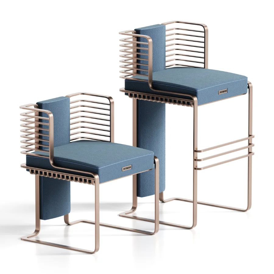 JARMAN Bar Chair and Dining Chair - Image 3