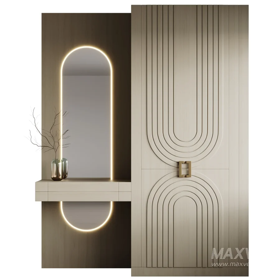 Neoclassical Style Hallway 22 - Image 6
