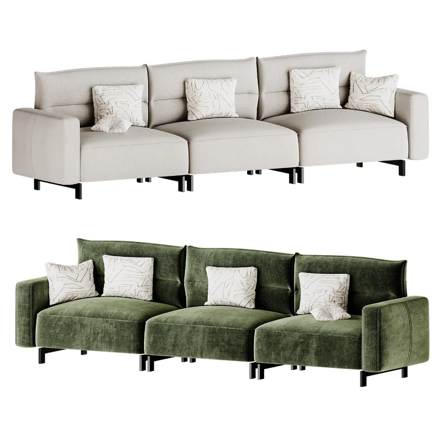 Aria Sofa By Saloni - Image 2