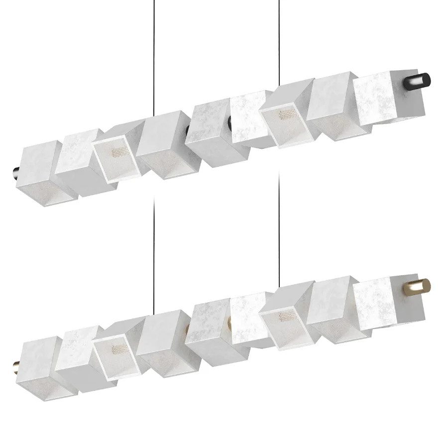 Aromas Del Campo Cubic long Pendant Lamp - Image 3
