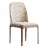Leather Scandinavian Restaurant Side Chair - Thumbnail 2