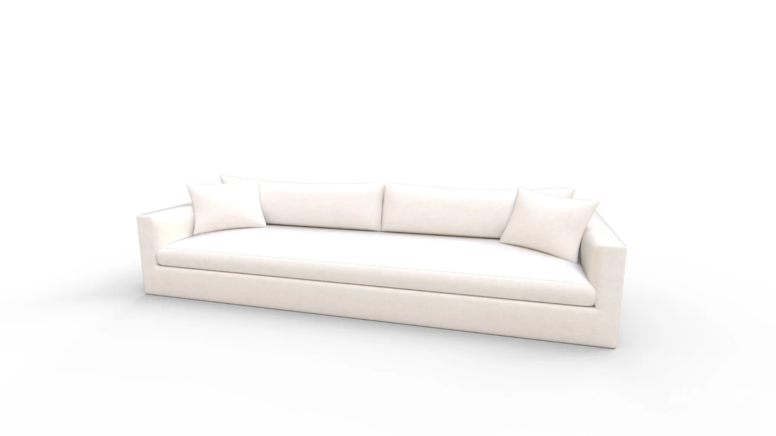 Willow Slipcovered Grande Sofa - Image 9