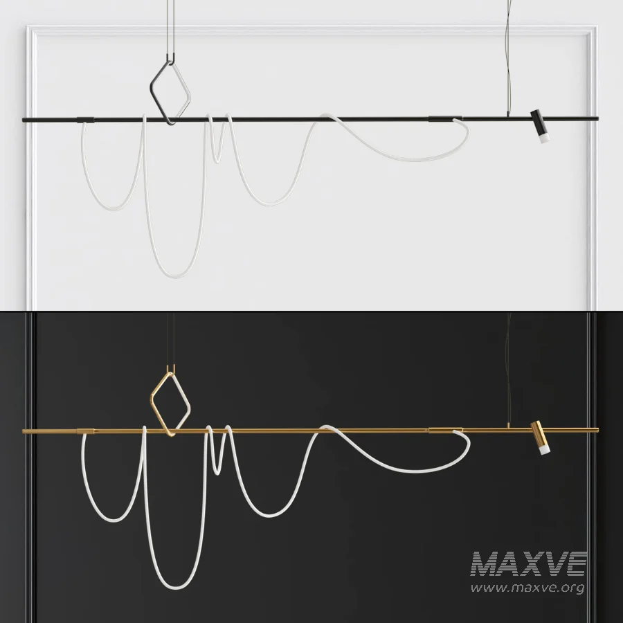 Modern Designer Chandelier - Image 2