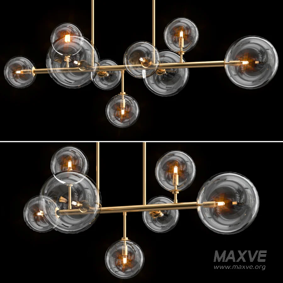 Delilah Linear Chandelier - Image 3
