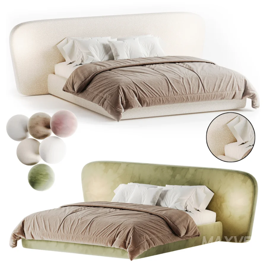 Soft bed Molina by Oneandhome - Image 7