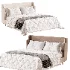 Julia Fabric Queen Bed - Thumbnail 1