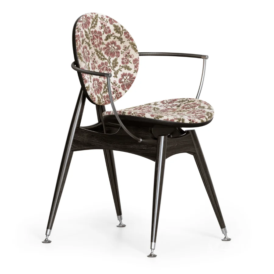 CIRCLE DINING CHAIR WITH ARMRESTS - Image 4