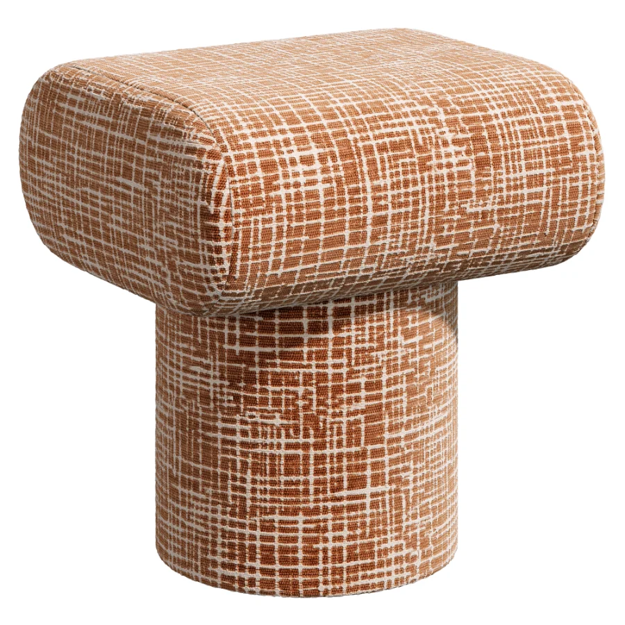 Pouf Plum Boucle Blue - Image 3