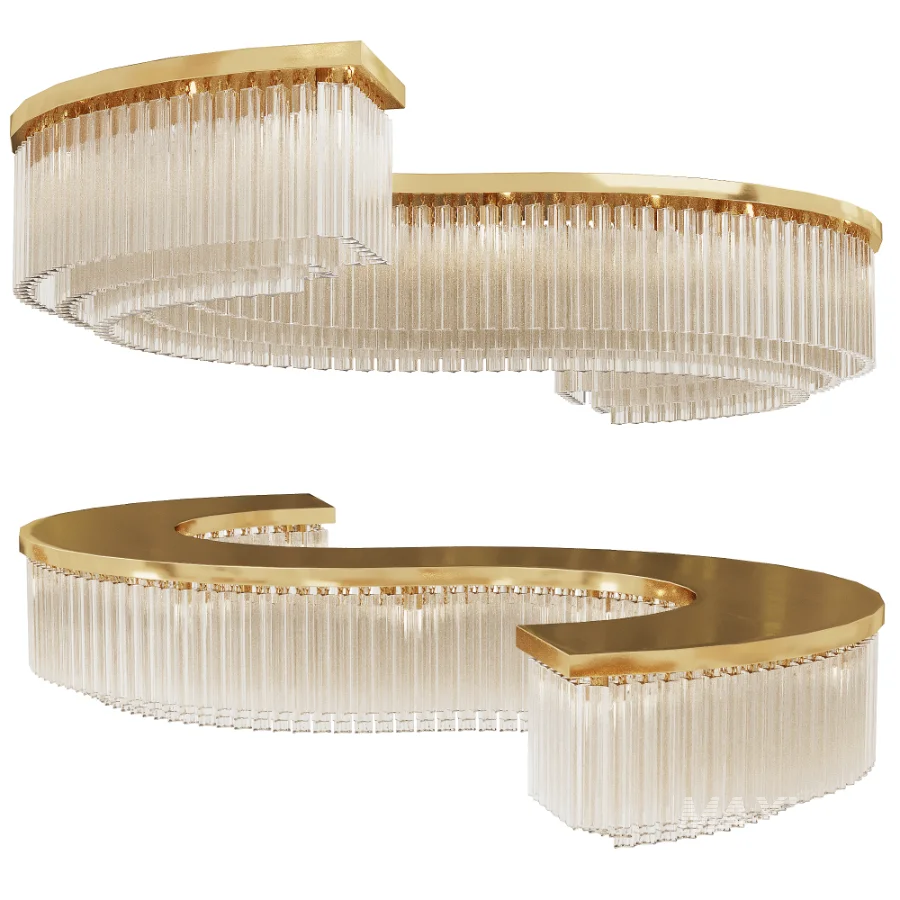 Spiral Chandelier set6 - Image 1