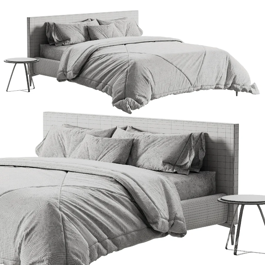 Meridiani Stone Up Bed By Andrea Parisio - Image 5