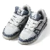 Minimal Sneakers with Denim Design - Thumbnail 6