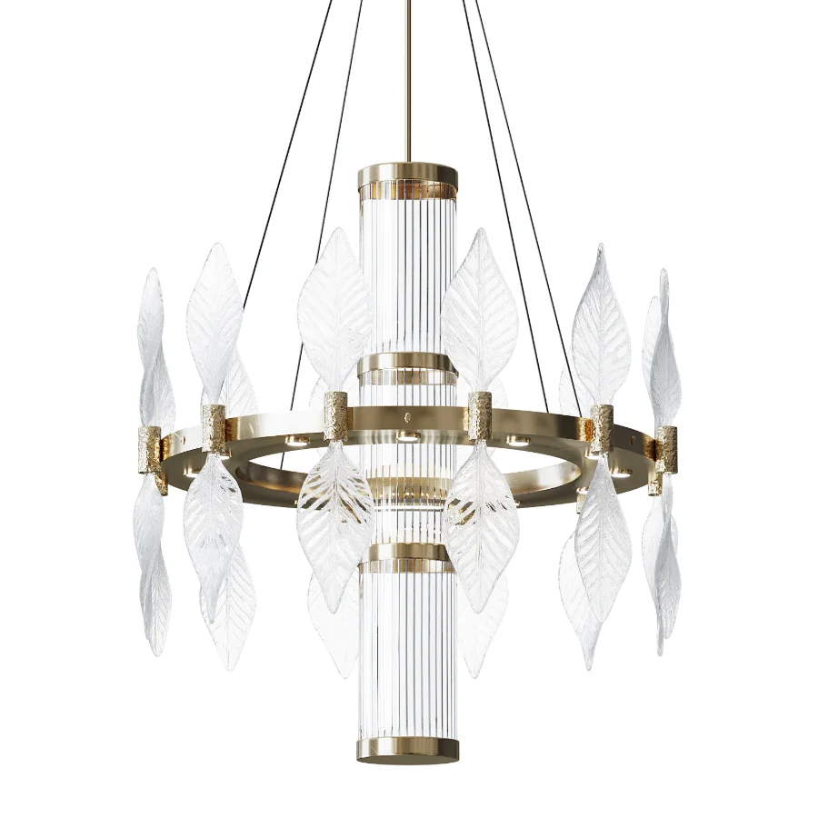 Shiny large 24-light chandelier - Image 3