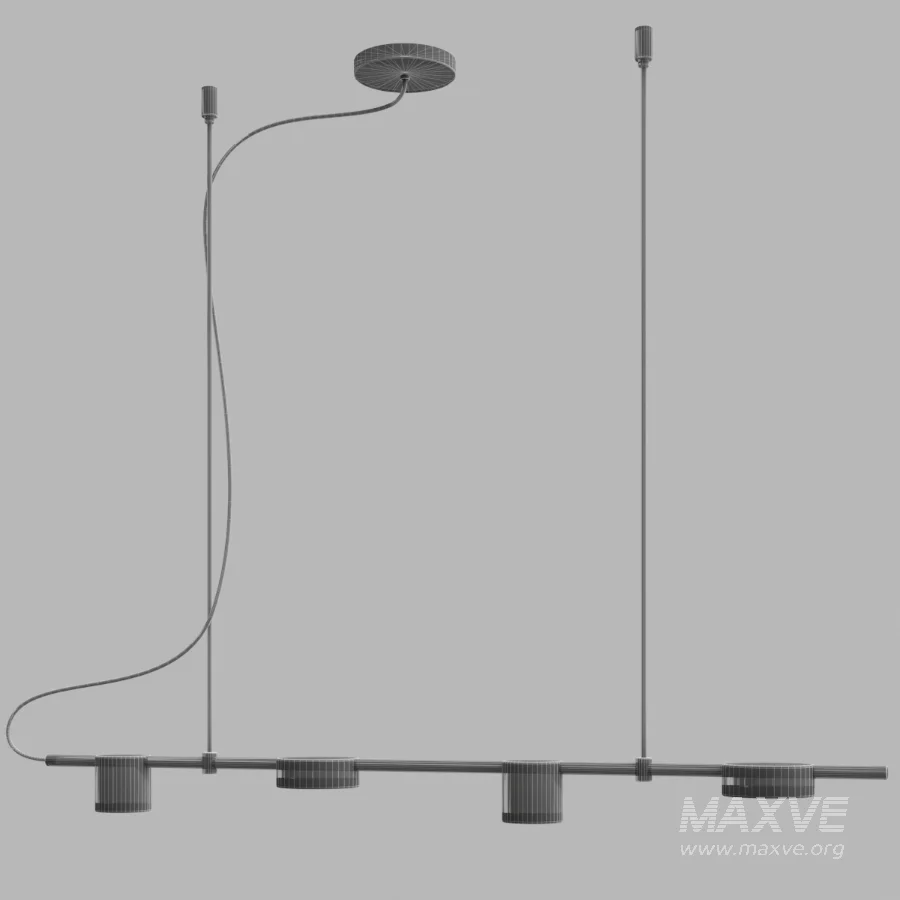 Counterpoint LED Linear Pendant Light - Image 1