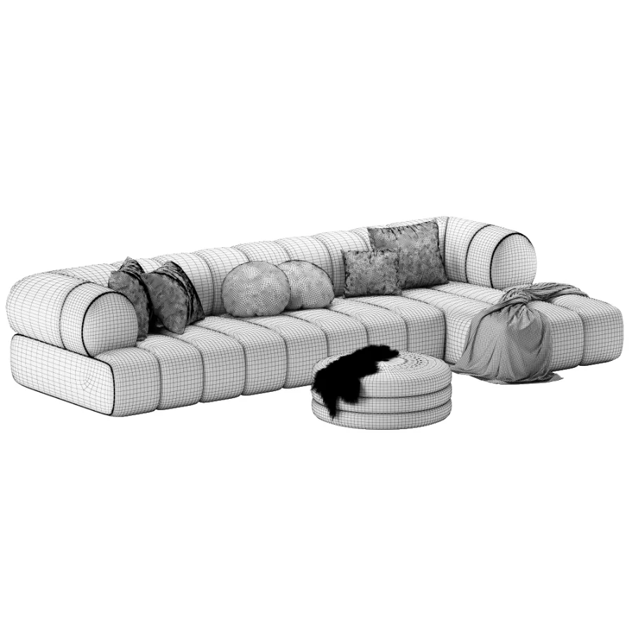 Boucle Sofa - Image 6