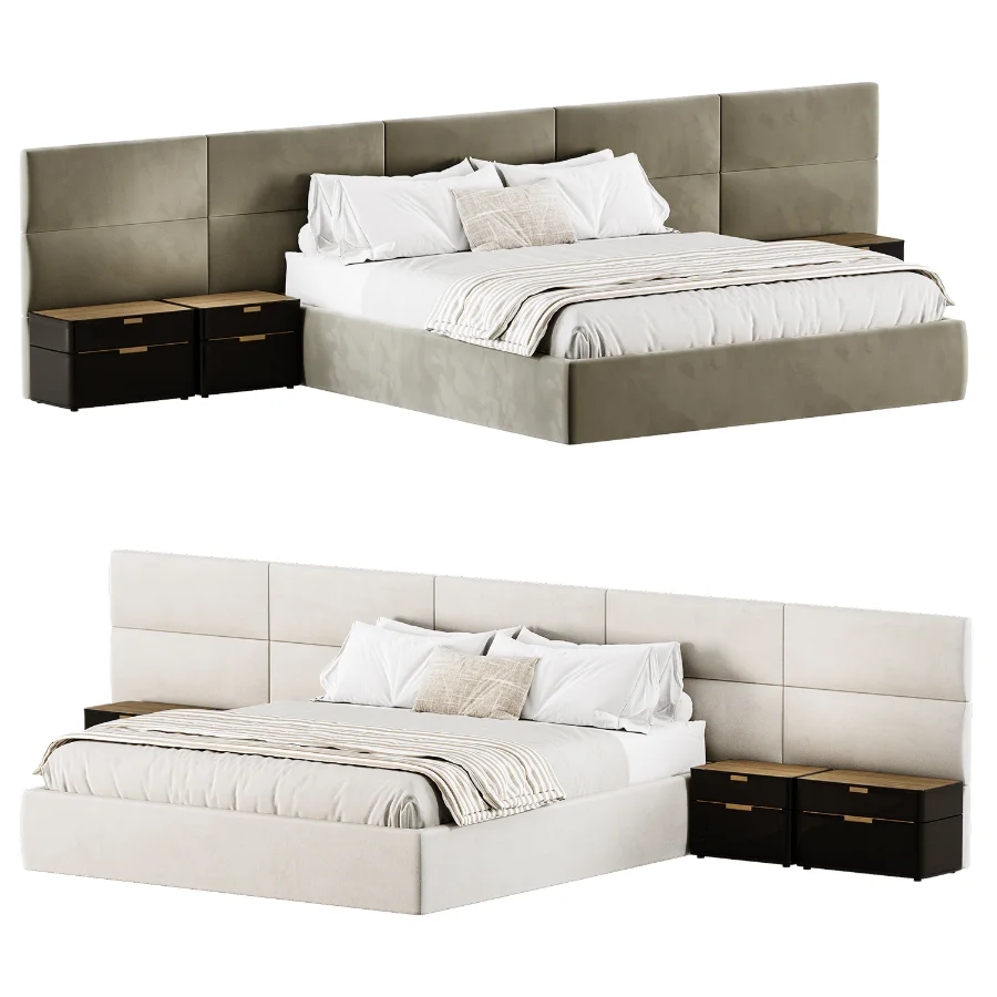 Atlanta Black Bed - Image 1