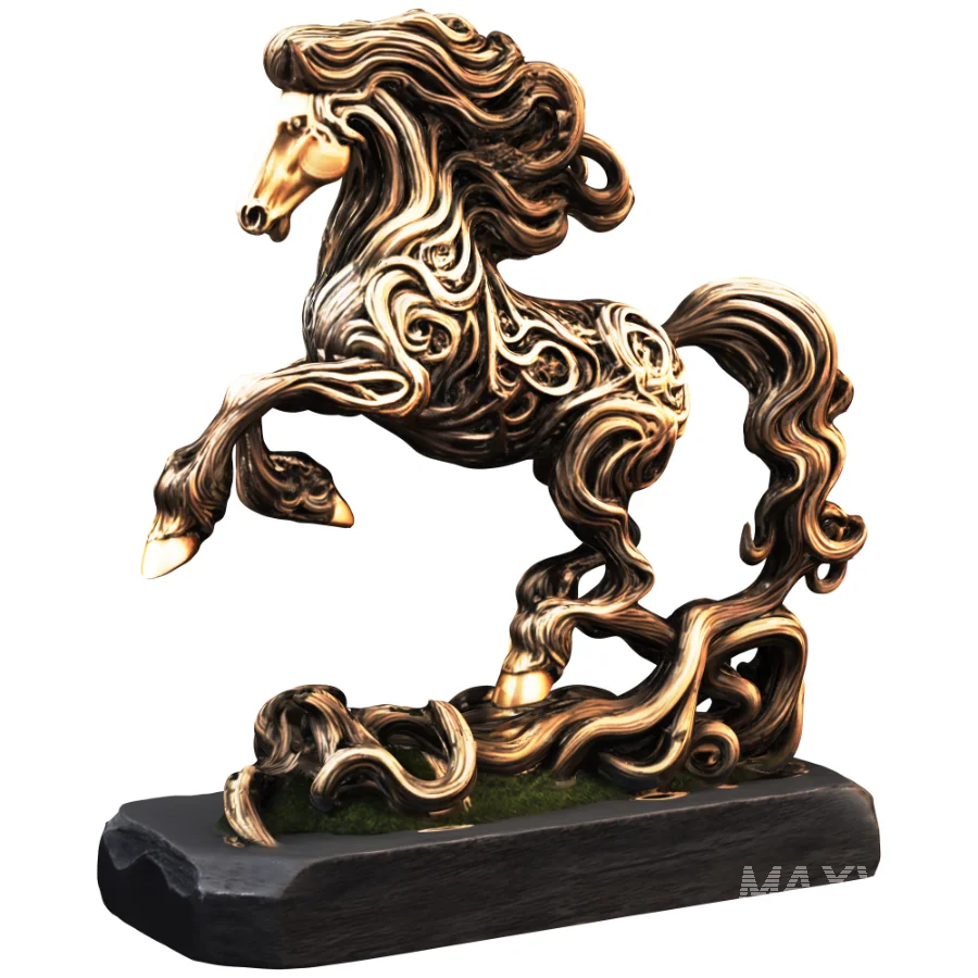 Decorative Horse Statue for Interior - Image 3