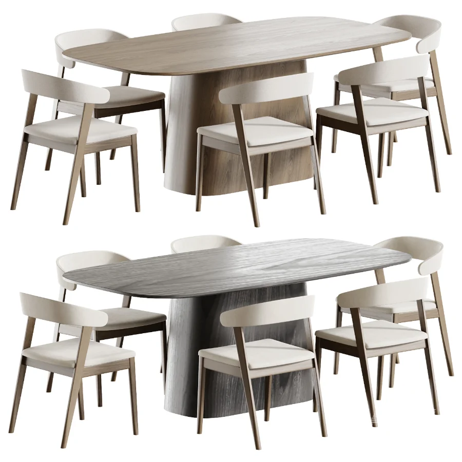 Wooden kitchen chair and Kitchen table - Image 1