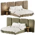 Arcadia Warm Ivory Queen Bed - Thumbnail 2