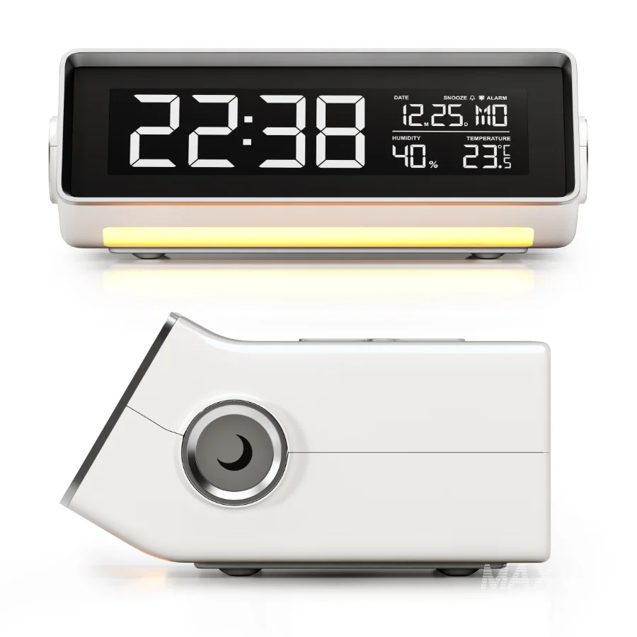 MOOAS Smart Wireless Charging Nightlight Clock - Image 2