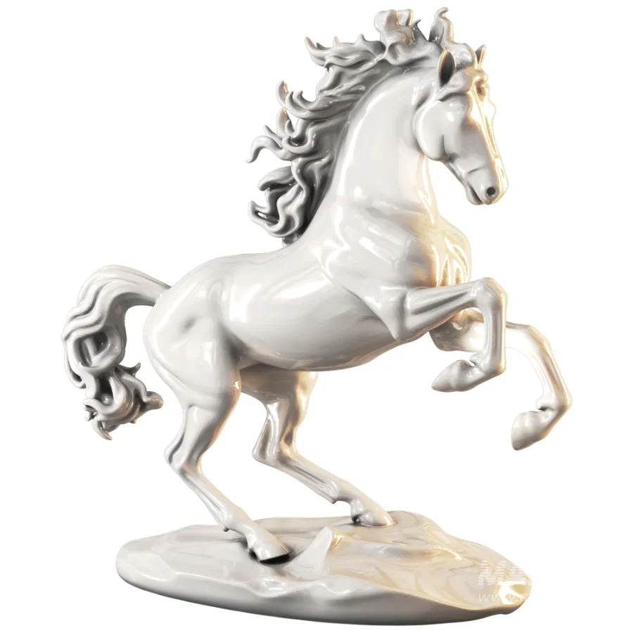 Decorative Horse Statue - Image 4