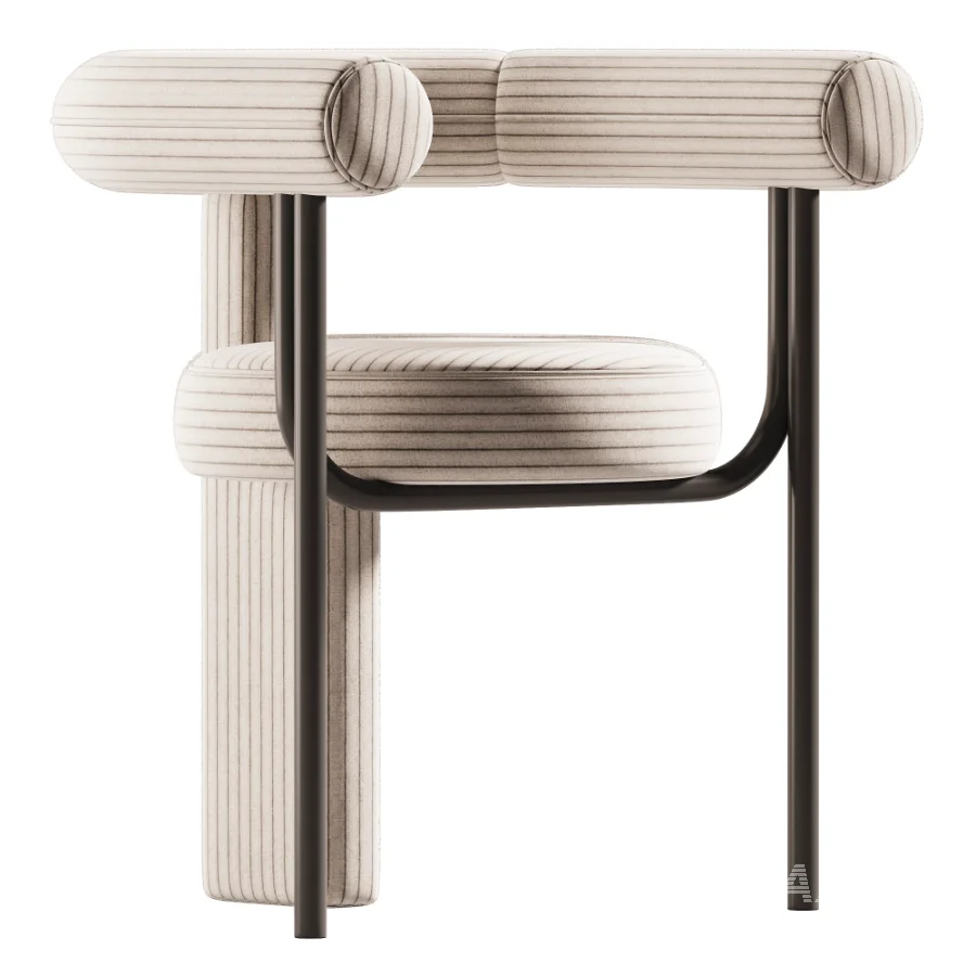 Synn Performance Boucle Dining Chair - Image 3