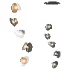 Pebble Linear 03 Chandelier - Thumbnail 1