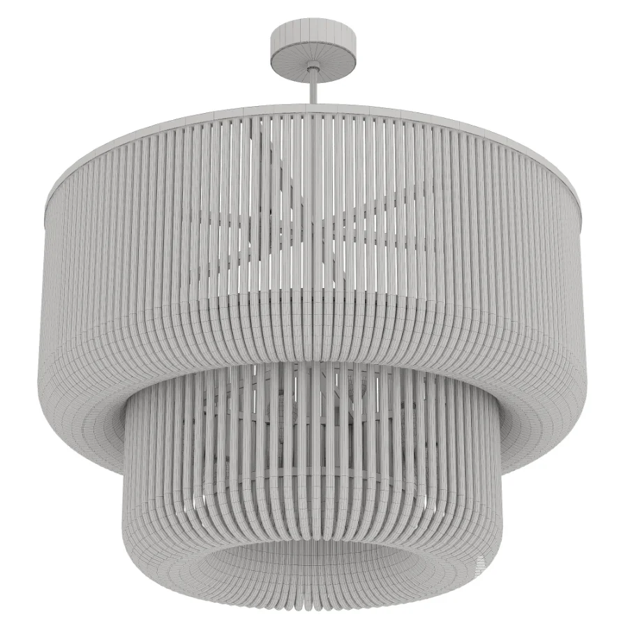 Bovola Glass Rod Chandelier - Image 4