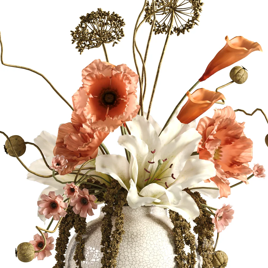 Terracotta Botanical Arrangement 59 - Image 5