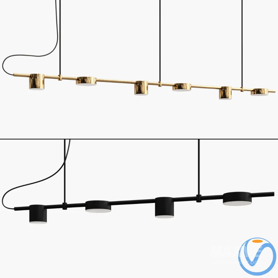 Counterpoint LED Linear Pendant Light - Image 2