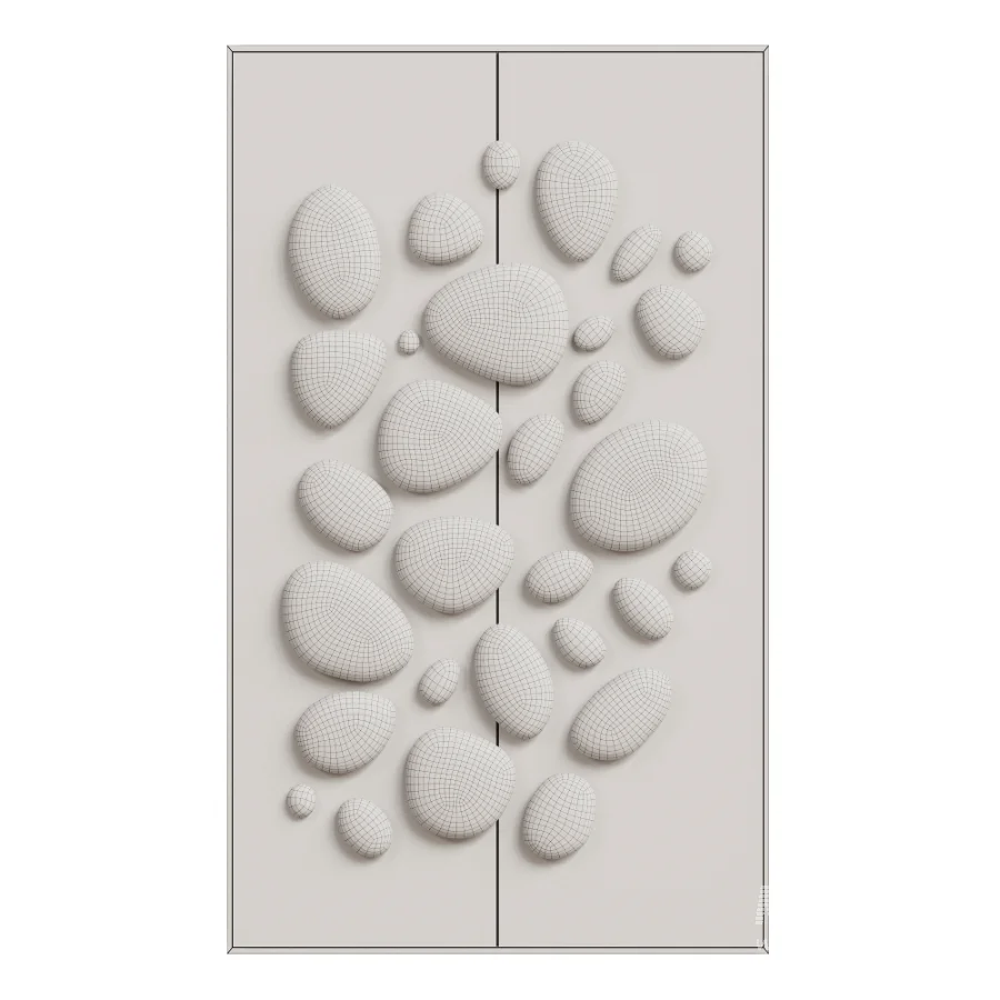 Chrome Bubble Wall Decor 26 - Image 4