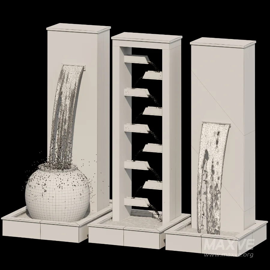 Modern Waterfall Fountain 42 - Image 1