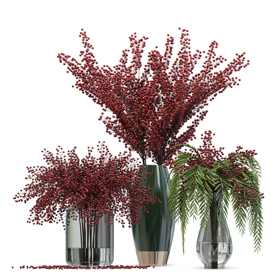 Bouquet berries vases - Image 4