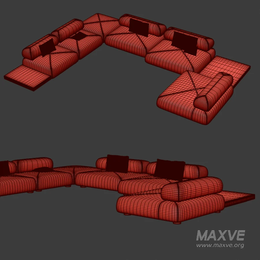 Orion corner modular Outdoor sofa - Image 4