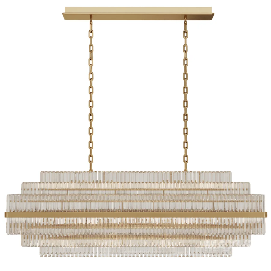 Vienna Linear Crystal Chandelier - Image 5