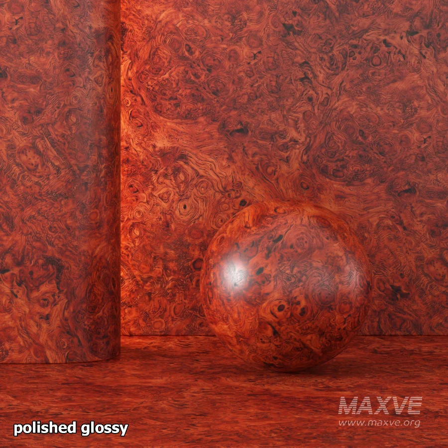 Burl Wood Seamless PBR Material - Image 2