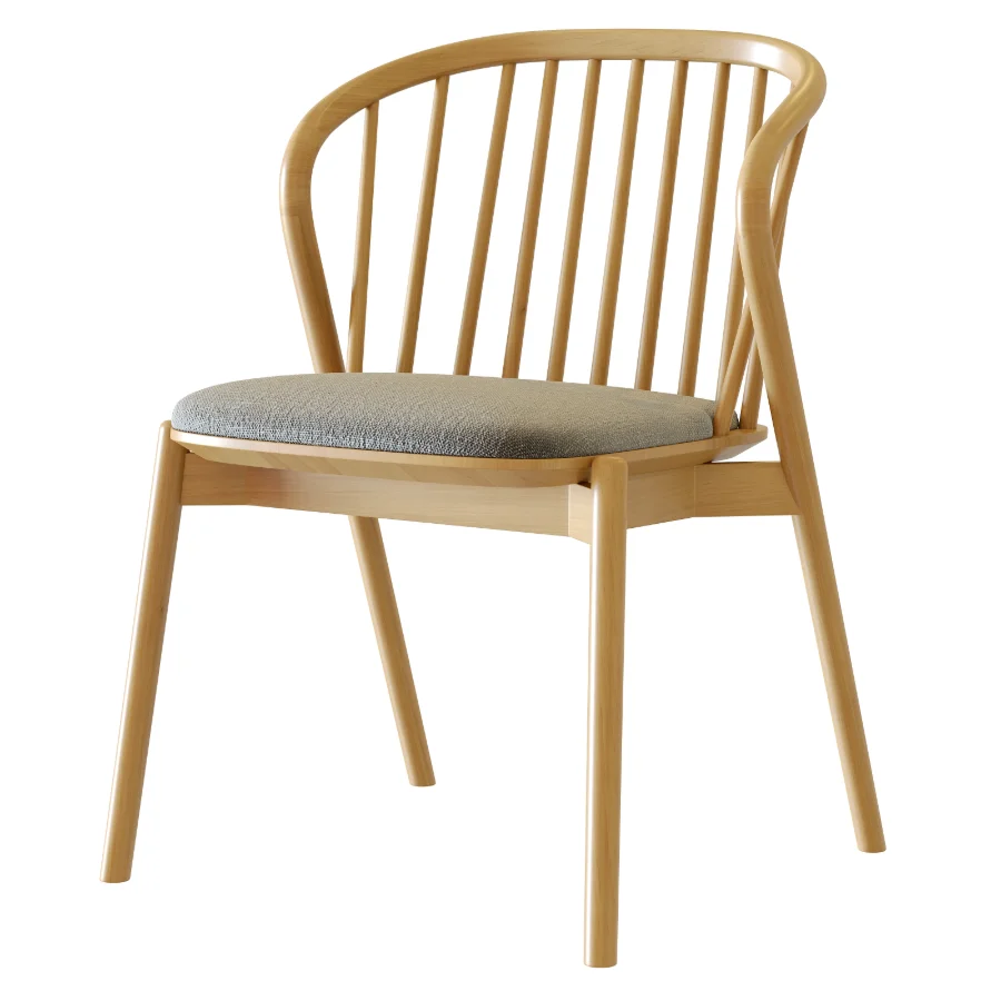 Oak Dining Chair - Image 1