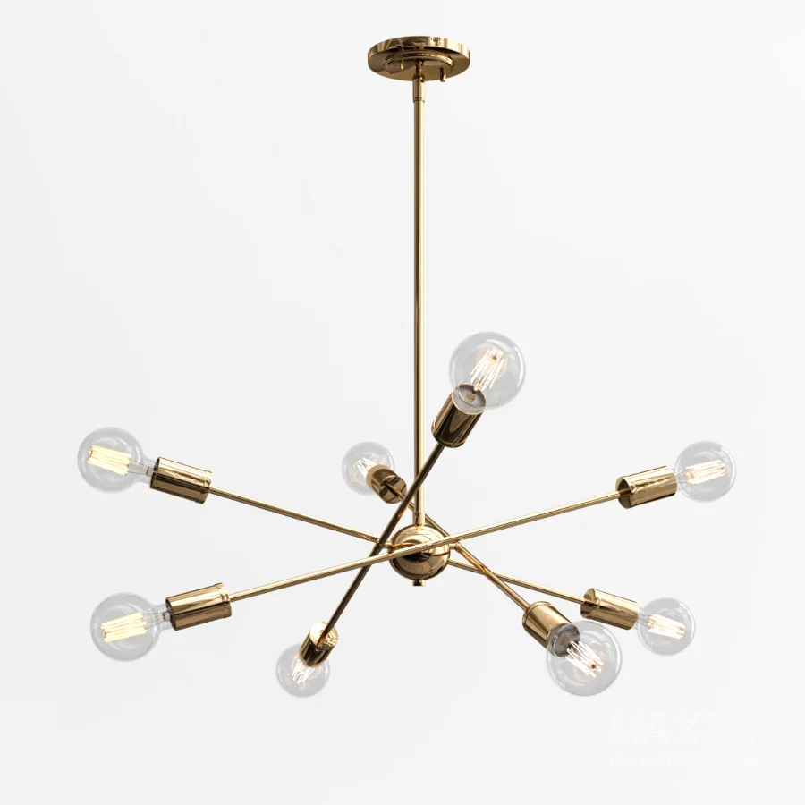 BOKT Luxury Copper Chandelier - Image 3