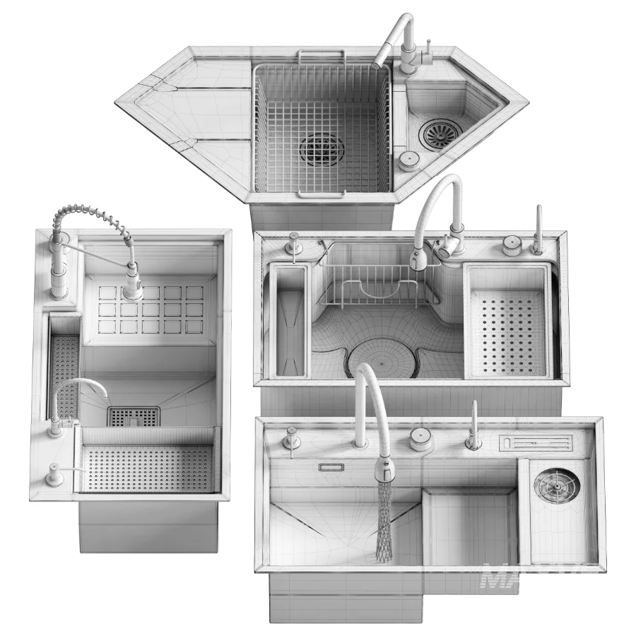Kitchen Sink Set 2 - Image 7