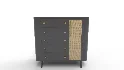 Cane5 Drawer Accent Chest - Thumbnail 7