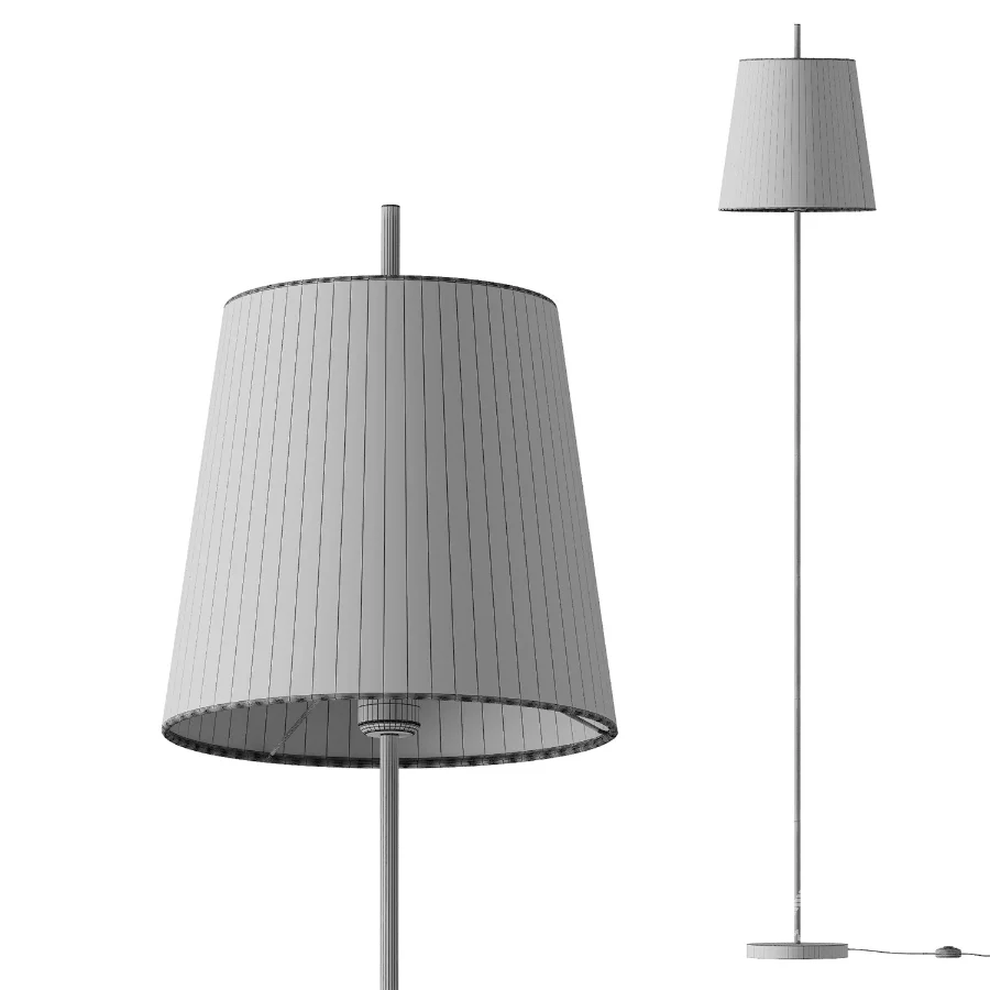 Sandy Floor Lamp By Freya - Image 4