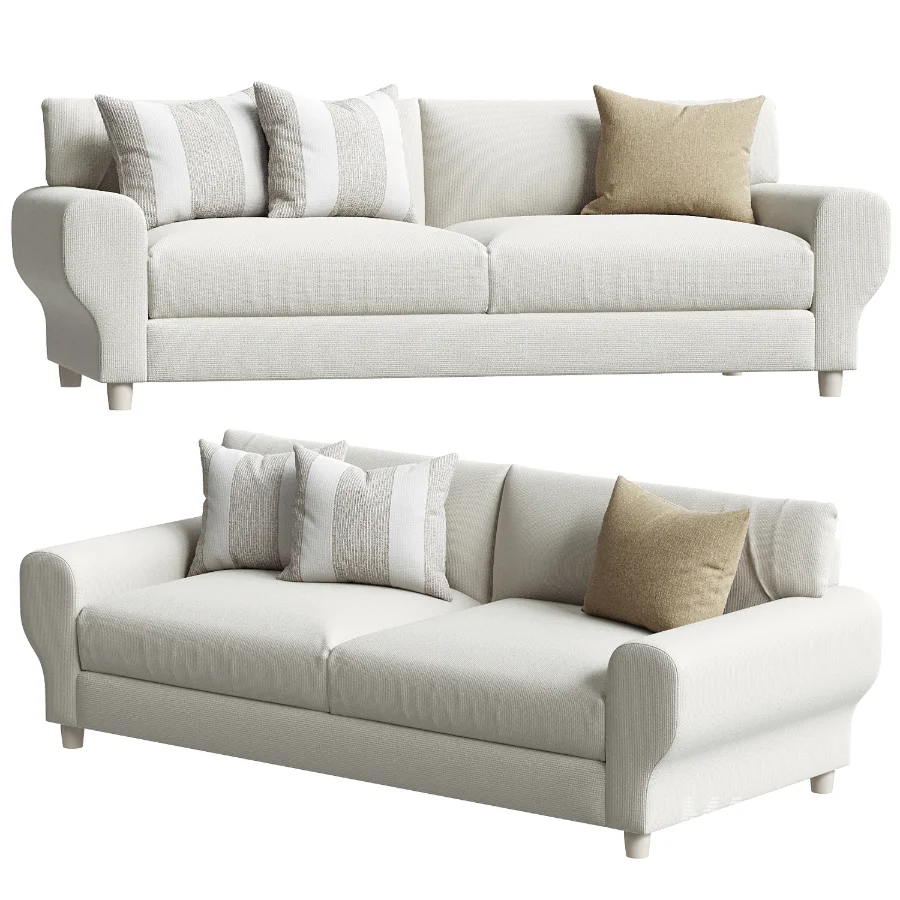 Peyton Round Arm Sofa Bernhardt - Image 3