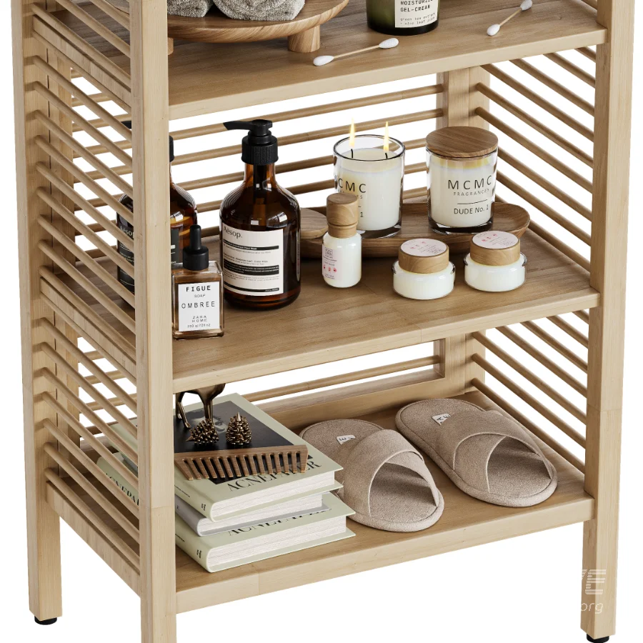 Decorative Bathroom Set 09 - Image 1