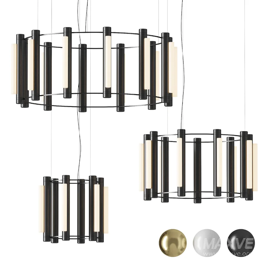Pipeline 01 Chandelier - Image 3