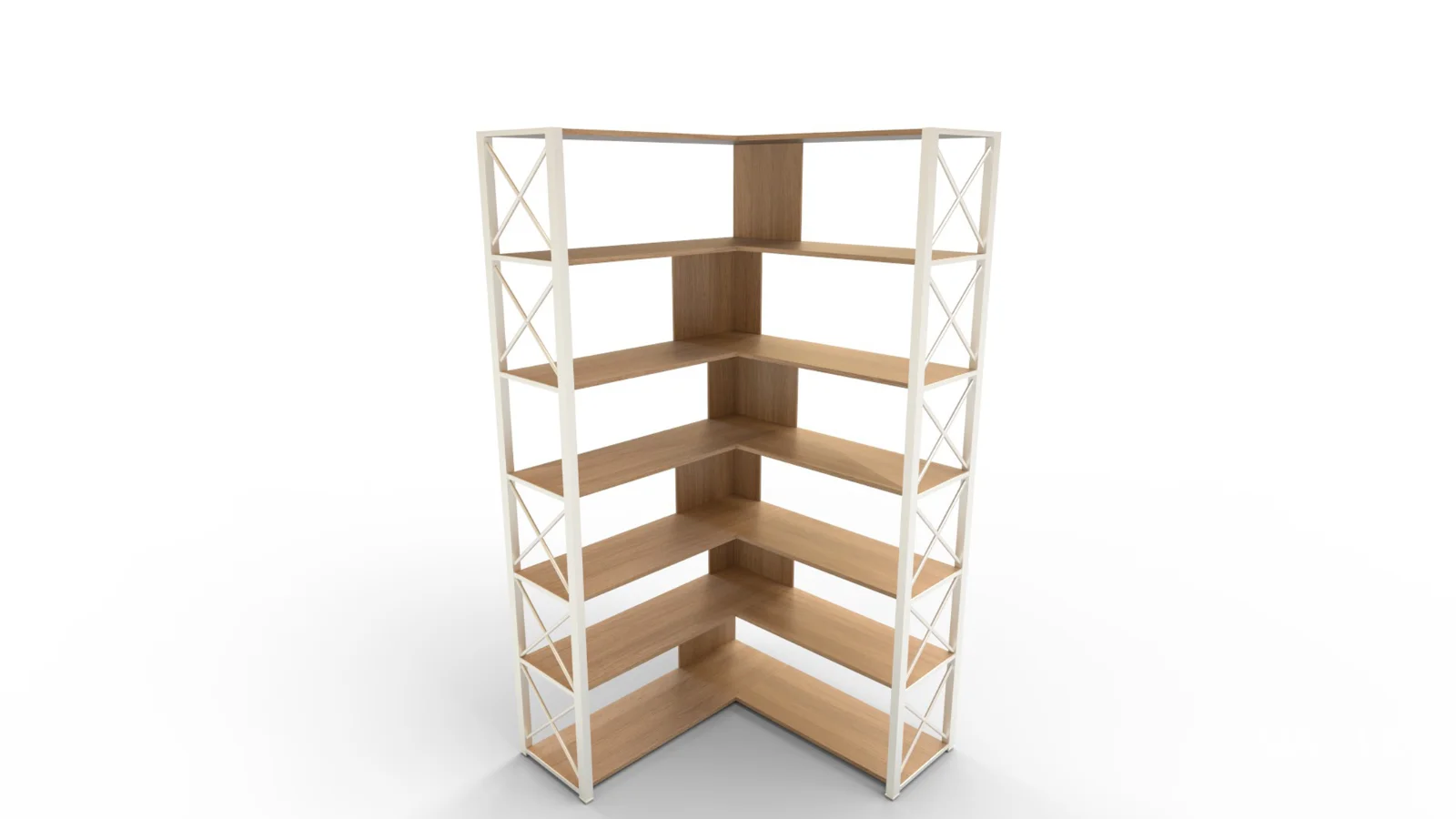 StoriesL Shaped Corner Storage Cabinet - Image 2