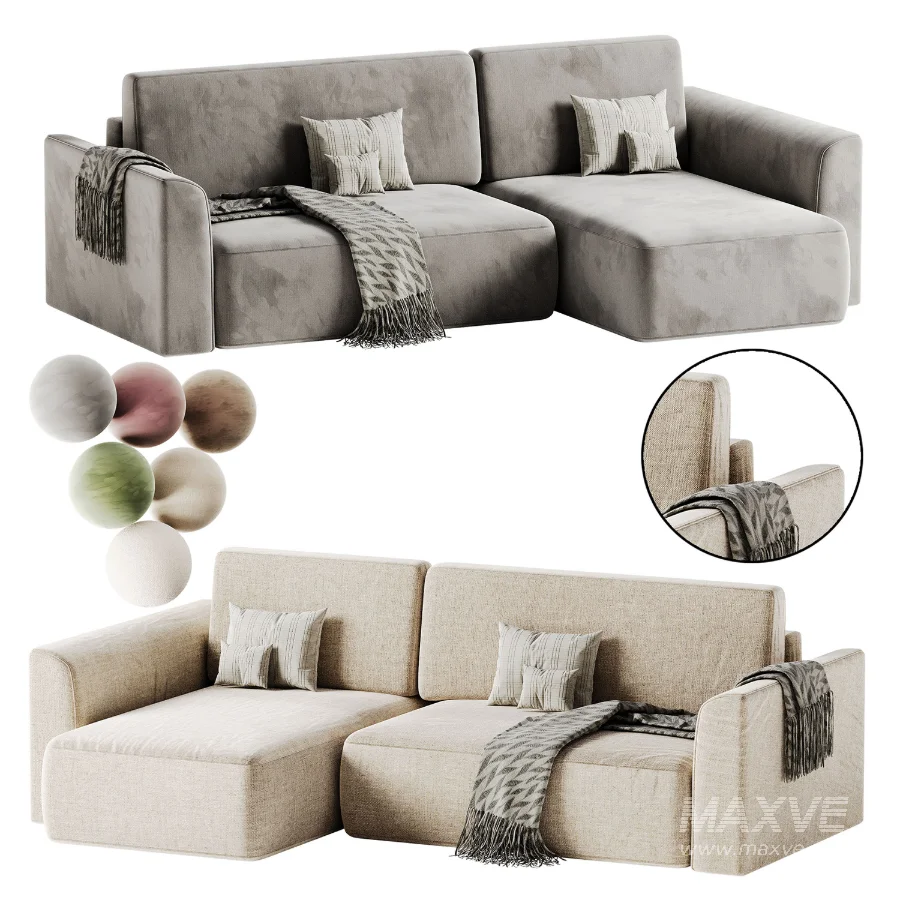 Speys Corner Sofa by Divan - Image 5