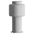Single Alabaster Table Lamp ARCADIA70 Solo - Thumbnail 3