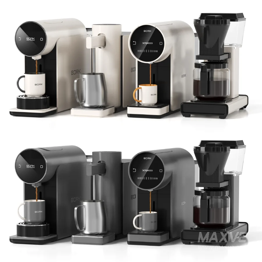 Coffee Maker Kitchen Set 4 - Image 1