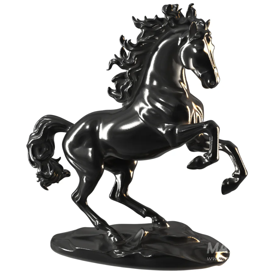 Decorative Horse Statue - Image 1